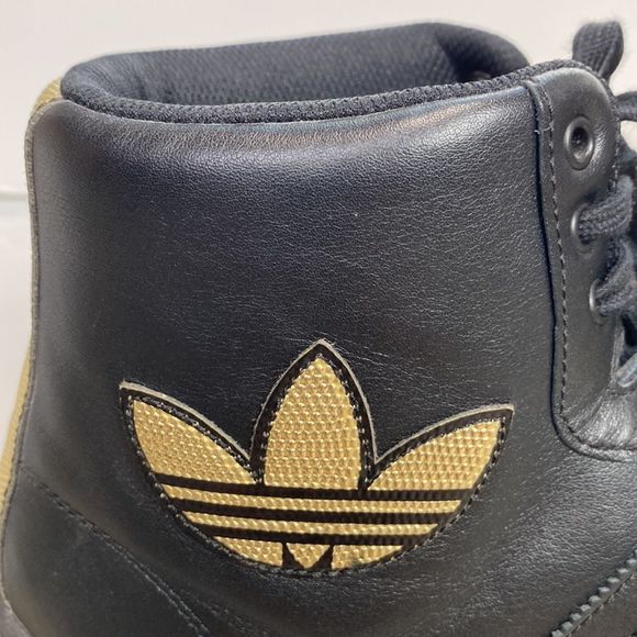 RARE ADIDAS Jeremy Scott x adidas Letters Black/Gold 14 NWOB - Picture 10 of 16